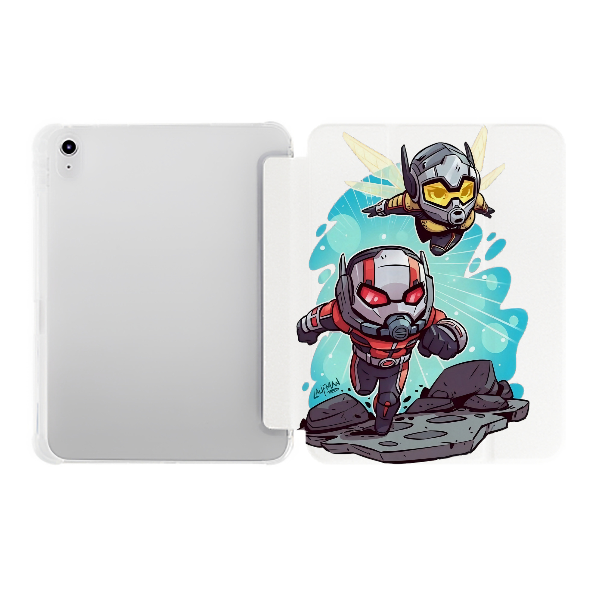 （画像用） アベンジャーズ The Avengers IPad ケース ペン収納付き 三つ折りスタンド PUレザー×シリコン 対応機種9.5/10.5/10.9インチ